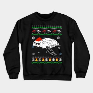 Sea Turtle Ugly Christmas Crewneck Sweatshirt